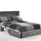IQ Furniture Murphy Cabinet Bed Alpine Murphy Cabinet Bed with Queen Gel Memory Foam Mattress - Available in 2 Colours