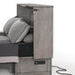 IQ Furniture Murphy Cabinet Bed Alpine Murphy Cabinet Bed with Queen Gel Memory Foam Mattress - Available in 2 Colours