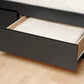 Modubox Bed Tall Queen Captain’s Platform Storage Bed with 12 Drawers in Black