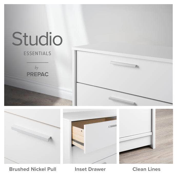 Modubox Drawer Chest Studio Essentials 6-drawer Tall Chest - Available in 2 Colours