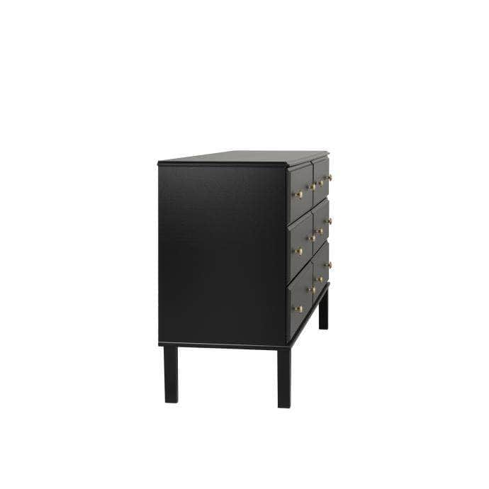 Modubox Dresser Lux 6 Drawer Dresser - Available in 2 Colours