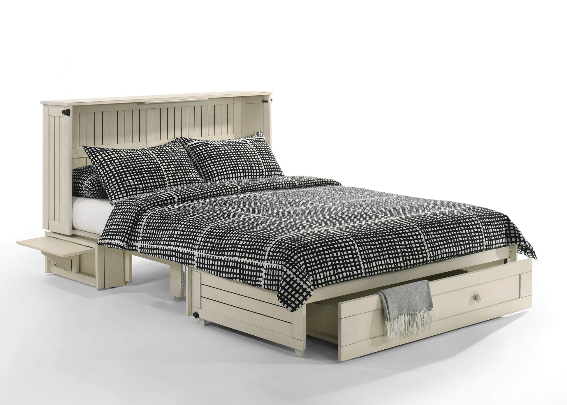 Night and Day Murphy Cabinet Bed Daisy Murphy Cabinet Bed with Queen Gel Memory Foam Mattress - Available in 3 Colours