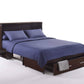 Night and Day Murphy Cabinet Bed Dark Chocolate Sagebrush Murphy Bed Cabinet with Queen Gel Memory Foam Mattress - Available in 2 Colours