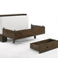Night and Day Murphy Cabinet Bed Ranchero Murphy Cabinet Bed with Gel Memory Foam Mattress - Available in 2 Colours