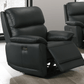 Pending - IFDC Midnight Black Beckett Power Recliner Chair - Available in 3 Colours