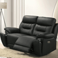 Pending - IFDC Midnight Black Calloway Power Recliner Loveseat - Available in 3 Colours
