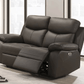 Pending - IFDC Winslow Power Recliner Leather Loveseat in Dark Chocolate