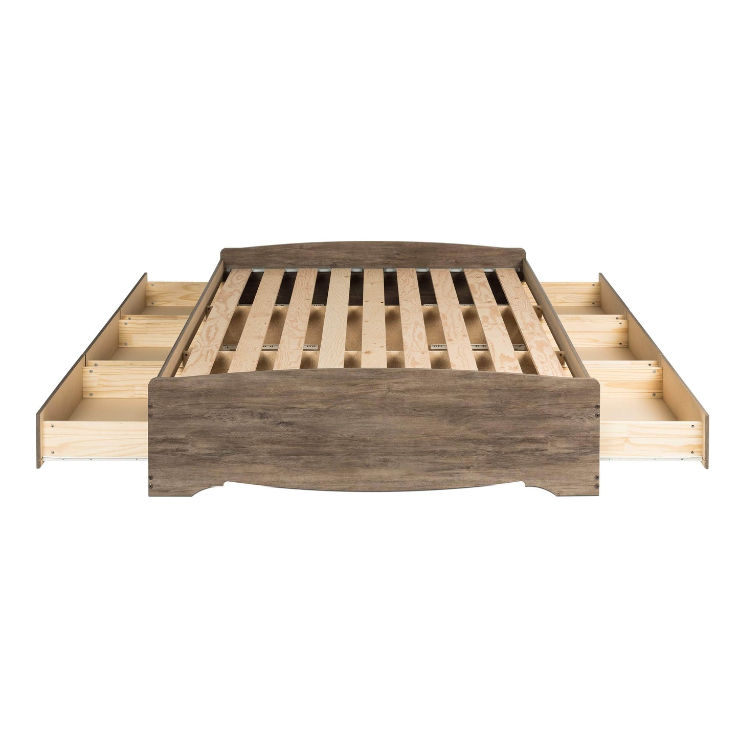 Pending - Modubox Platform Bed Mate's Platform Storage Bed with 6 Drawers in Drifted Grey - Available in 2 Sizes