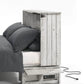 Pending - Night and Day Murphy Cabinet Bed Ranchero Murphy Cabinet Bed with Gel Memory Foam Mattress - Available in 2 Colours