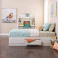 Modubox Twin Mate's Platform Storage Bed with 3 Drawers, image 1