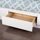 Prepac Bed White Twin Mate's Platform Storage Bed with 3 Drawers - Multiple Options Available