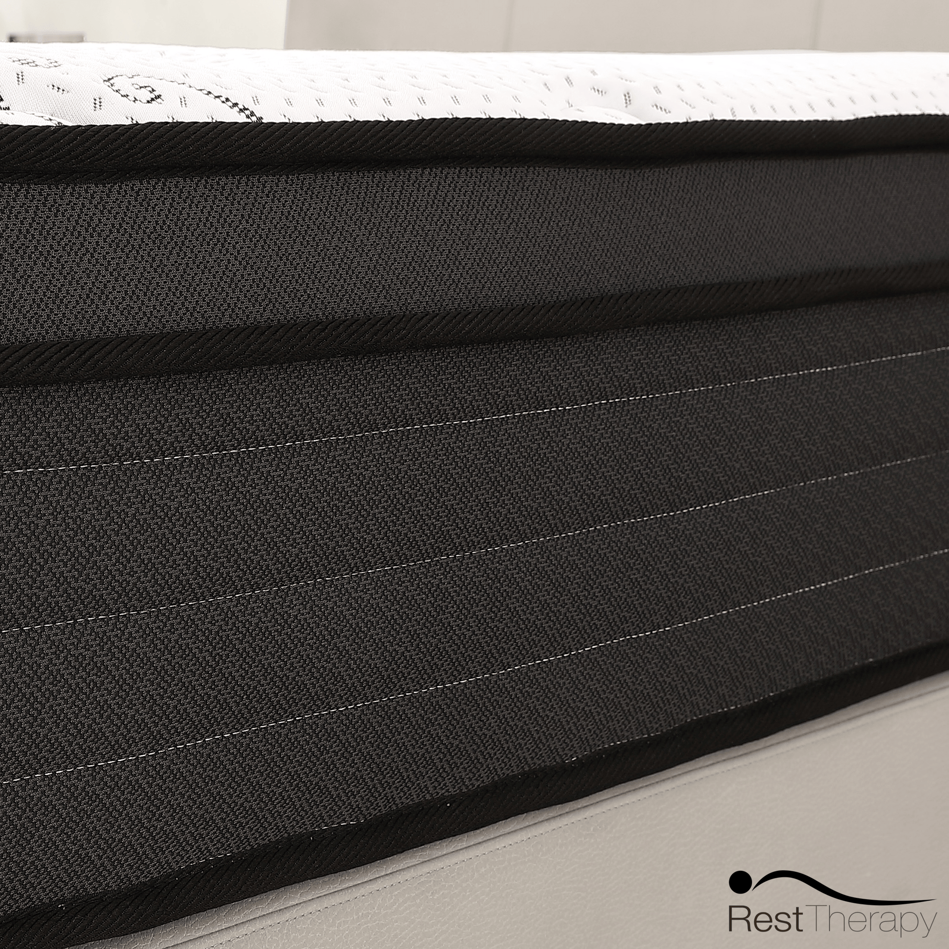 Rest Therapy Mattress 12 Inch Horizon Bamboo Pocket Coil Mattress - Available in 3 Sizes