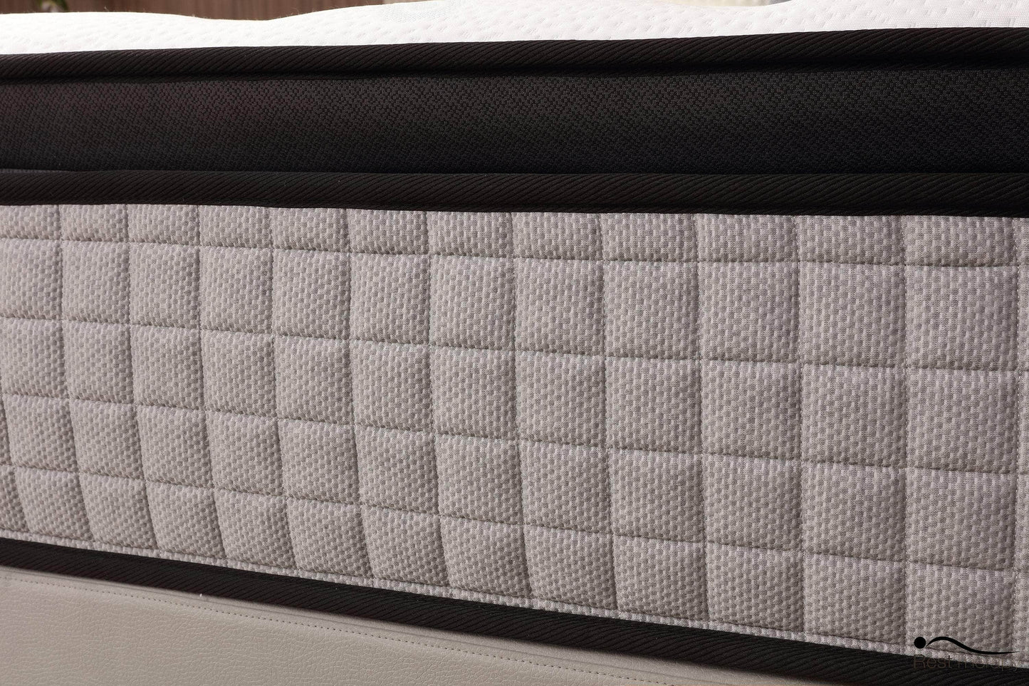14 Inch Euphoria Cooling Pillow Top Plush Hybrid Pocket Coil Mattress with Cool Gel Memory Foam - Available in 3 Sizes