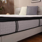 14 Inch Euphoria Cooling Pillow Top Plush Hybrid Pocket Coil Mattress with Cool Gel Memory Foam - Available in 3 Sizes