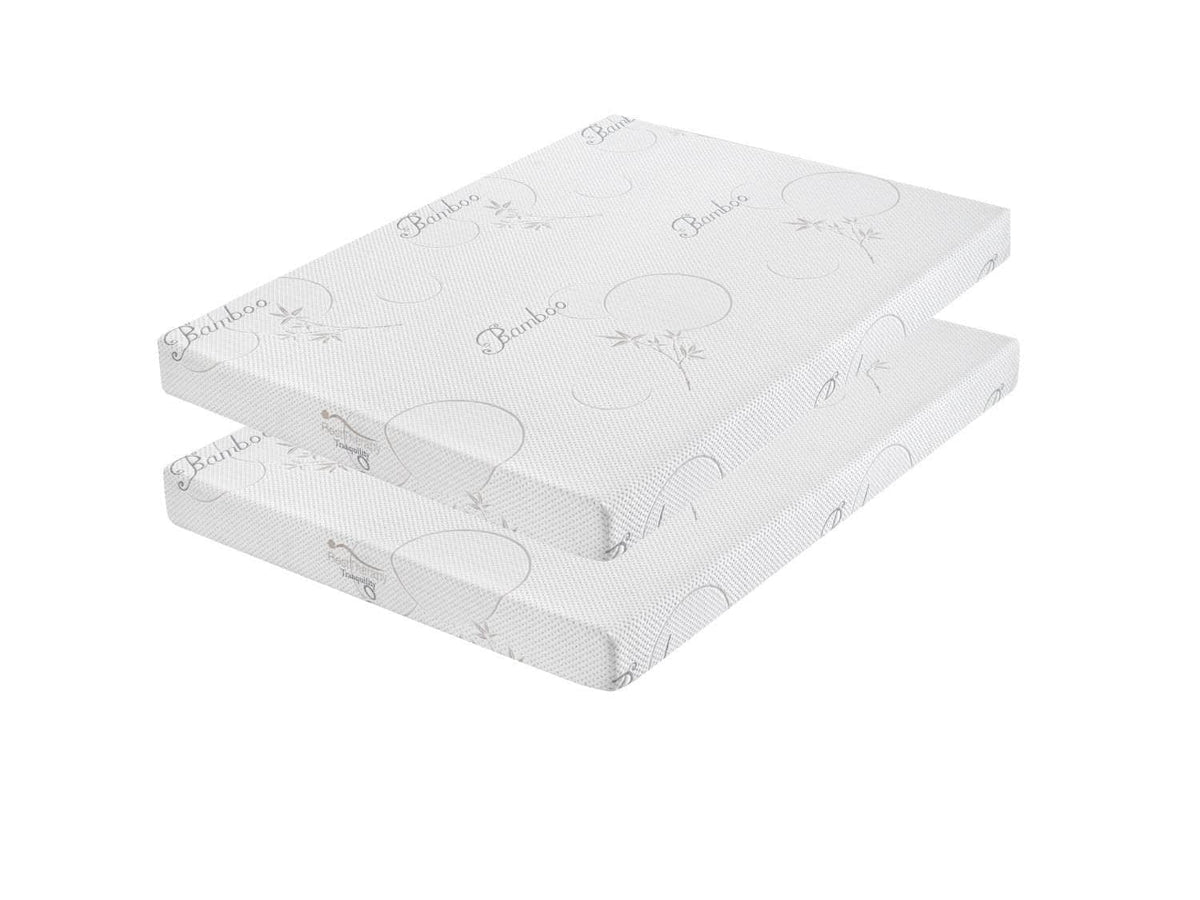 Rest Therapy Twin Over Twin Bunk Bed Mattresses, image 1