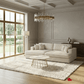 True Contemporary Ridgeway 105" Minky Corduroy Fabric Double Chaise Lounge, image 4