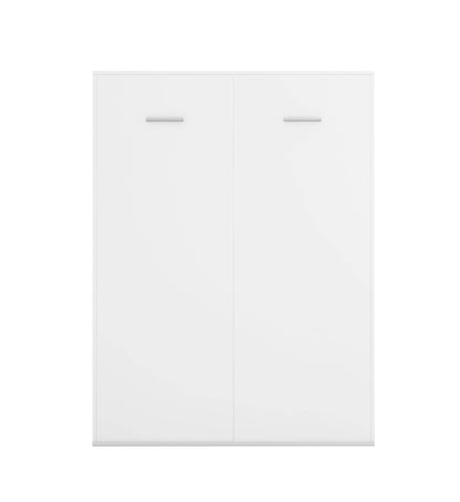 True Contemporary Wallie White Vertical Murphy Wall Pull Down Bed, image 15