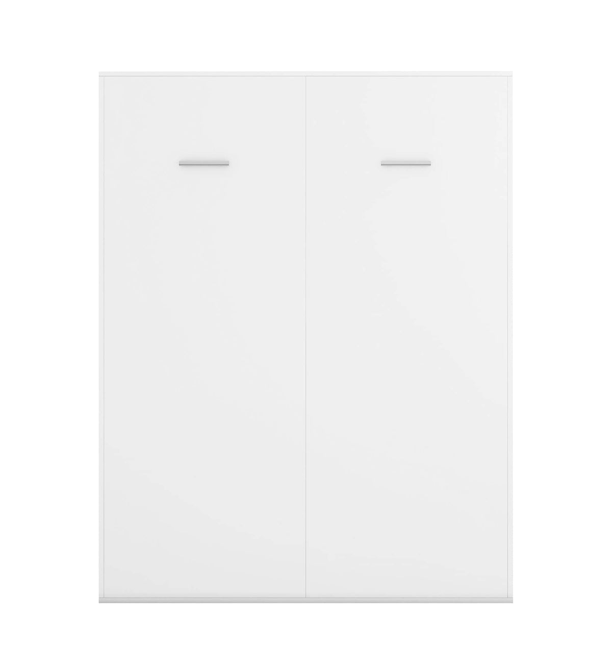 True Contemporary Wallie White Vertical Murphy Wall Pull Down Bed, image 13