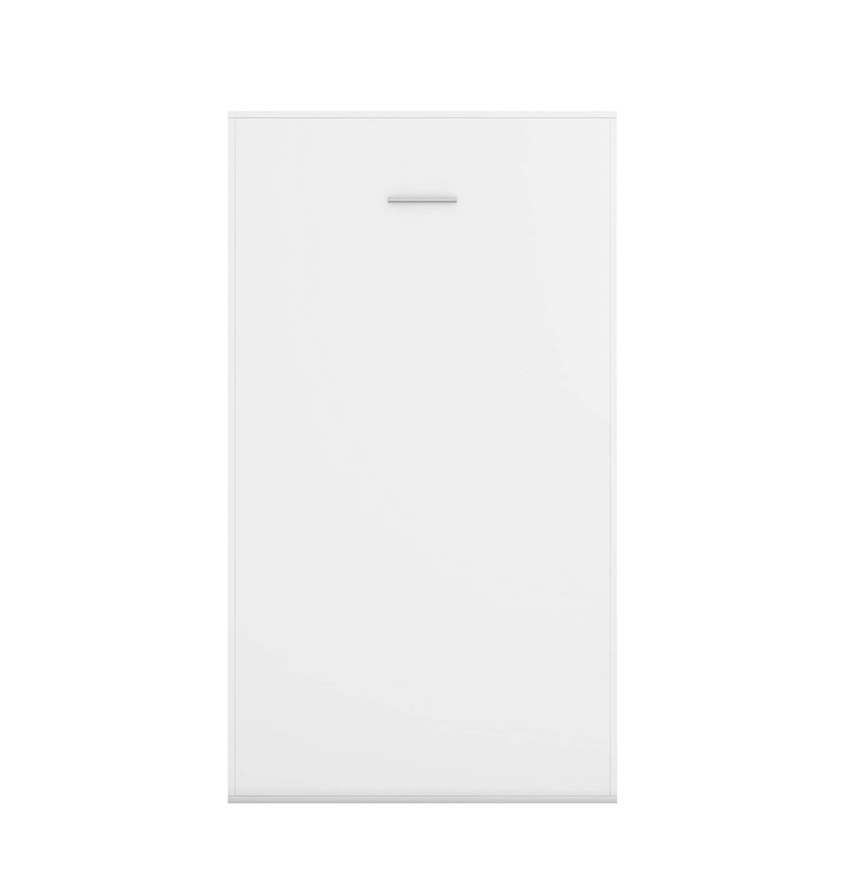 True Contemporary Wallie White Vertical Murphy Wall Pull Down Bed, image 17