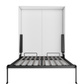 True Contemporary Wallie White Vertical Murphy Wall Pull Down Bed, image 10