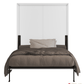 True Contemporary Wallie White Vertical Murphy Wall Pull Down Bed, image 9