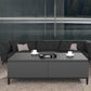 Pending - True Contemporary Edwin Grey Coffee Table