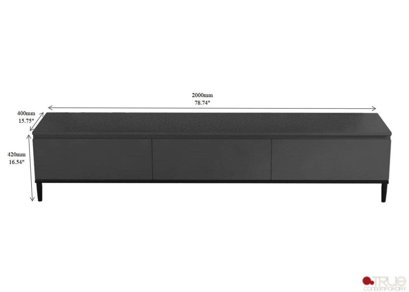 Pending - True Contemporary Edwin Grey TV Stand