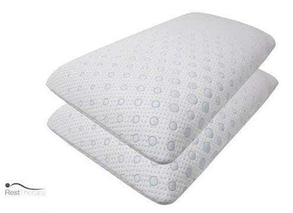 Rest Therapy 2 Memory Foam Pillows, image 1
