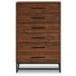 Rustic Classics Drawer Chest Blackcomb Reclaimed Wood and Metal 6 Drawer Chest in Coffee Bean