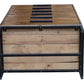 Rustic Classics Drawer Chest Blackcomb Reclaimed Wood and Metal 6 Drawer Chest in Coffee Bean