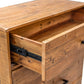 Rustic Classics Drawer Chest Cypress Reclaimed Wood 5 Drawer Chest in Spice