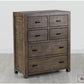 Rustic Classics Drawer Chest Whistler Reclaimed Wood 6 Drawer Chest in Grey