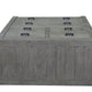 Rustic Classics Drawer Chest Whistler Reclaimed Wood 6 Drawer Chest in Grey