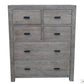 Rustic Classics Drawer Chest Whistler Reclaimed Wood 6 Drawer Chest in Grey