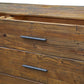 Rustic Classics Dresser Blackcomb Reclaimed Wood and Metal 6 Drawer Dresser in Coffee Bean