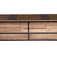 Rustic Classics Dresser Blackcomb Reclaimed Wood and Metal 6 Drawer Dresser in Coffee Bean