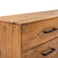 Rustic Classics Dresser Cypress Reclaimed Wood 6 Drawer Dresser in Spice