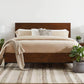 Rustic Classics Nightstand Blackcomb Reclaimed Wood and Metal 1 Drawer Nightstand in Coffee Bean