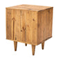 Rustic Classics Nightstand Cypress Reclaimed Wood 1 Drawer Nightstand in Spice