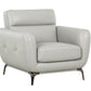 True Contemporary Chair William Tufted Faux Leather Chair - Available in 2 Colours