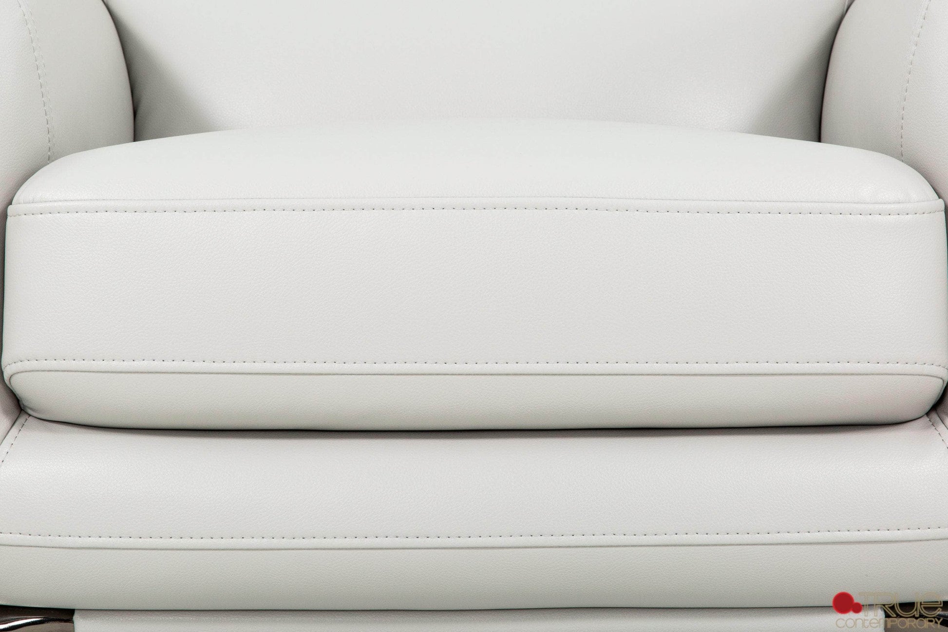 True Contemporary Chair William Tufted Faux Leather Chair - Available in 2 Colours
