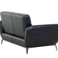 True Contemporary Loveseat William Tufted Faux Leather Loveseat - Available in 2 Colours