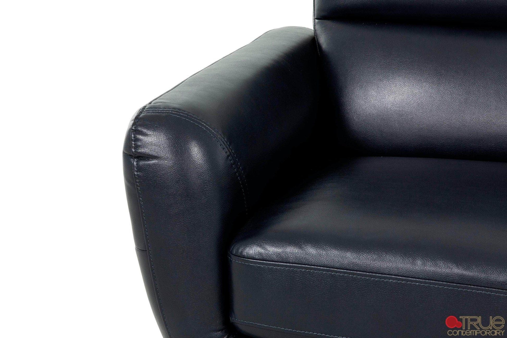 True Contemporary Sofa Set William 2 Piece Tufted Faux Leather Sofa and Loveseat Set - Available in 2 Colours