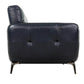 True Contemporary Sofa Set William 2 Piece Tufted Faux Leather Sofa and Loveseat Set - Available in 2 Colours
