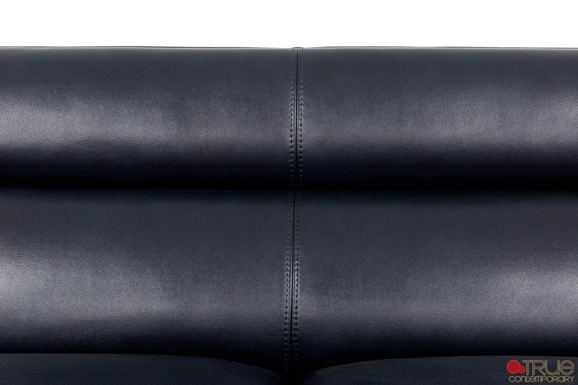True Contemporary Sofa Set William 2 Piece Tufted Faux Leather Sofa and Loveseat Set - Available in 2 Colours
