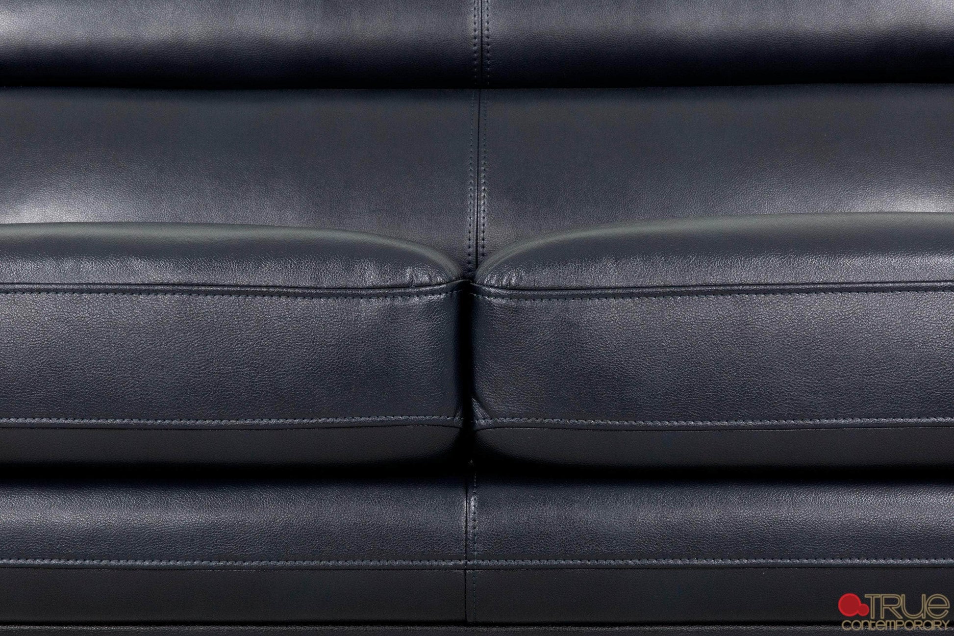 True Contemporary Sofa Set William 2 Piece Tufted Faux Leather Sofa and Loveseat Set - Available in 2 Colours