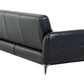 True Contemporary Sofa Set William 3 Piece Tufted Faux Leather Sofa and Loveseat Set - Available in 2 Colours