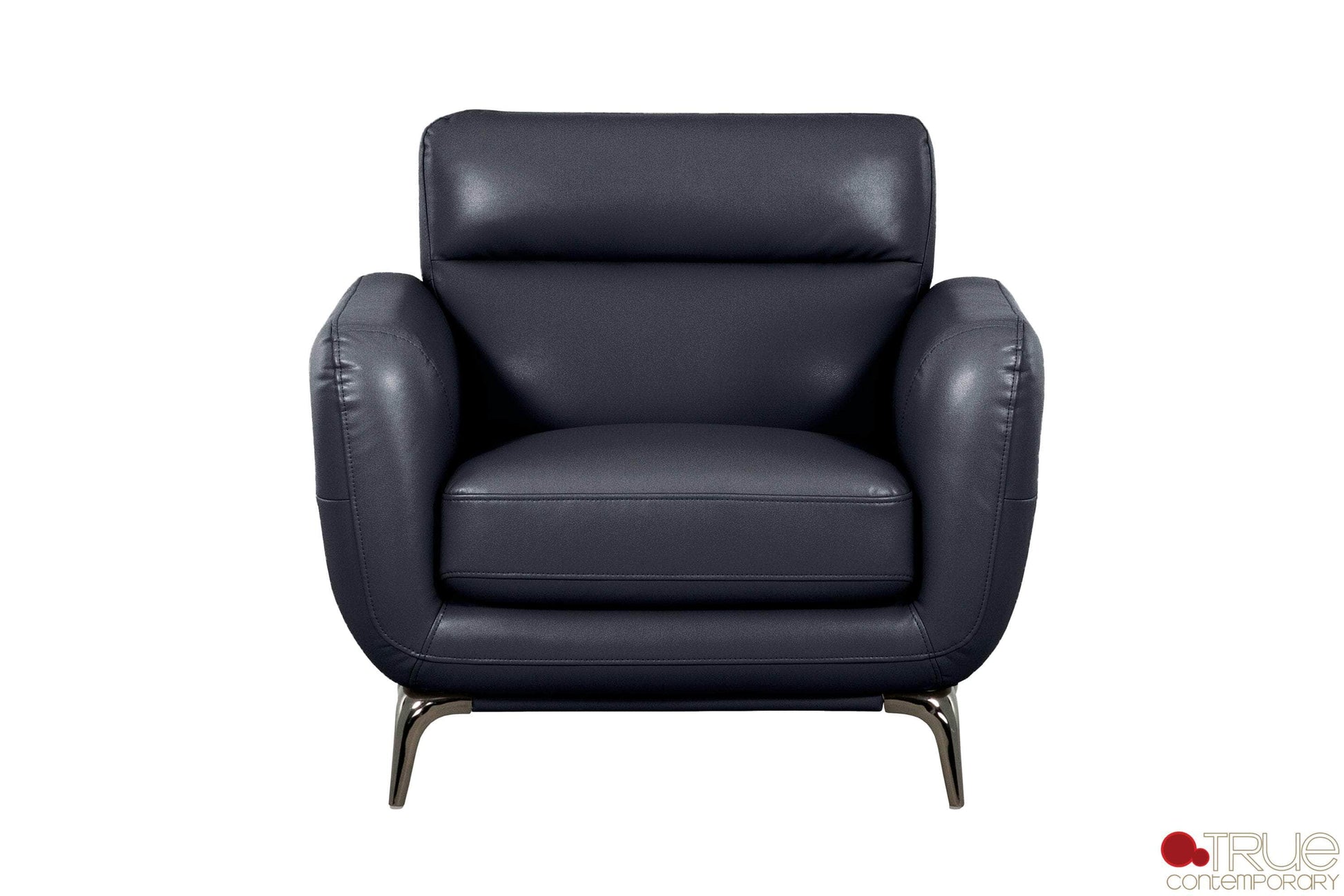 True Contemporary Sofa Set William 3 Piece Tufted Faux Leather Sofa and Loveseat Set - Available in 2 Colours