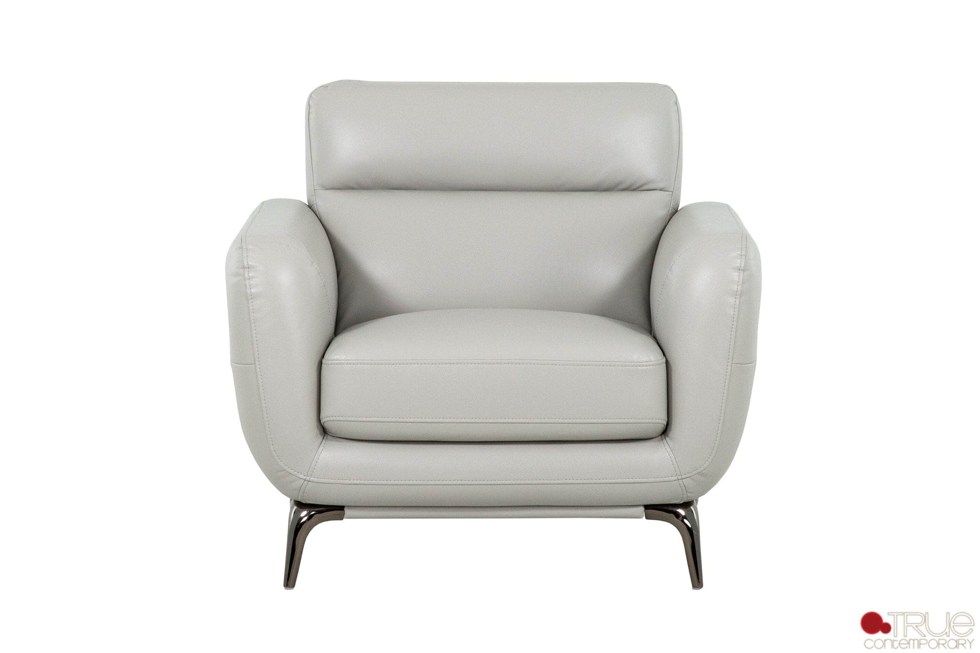 True Contemporary Sofa Set William 3 Piece Tufted Faux Leather Sofa and Loveseat Set - Available in 2 Colours
