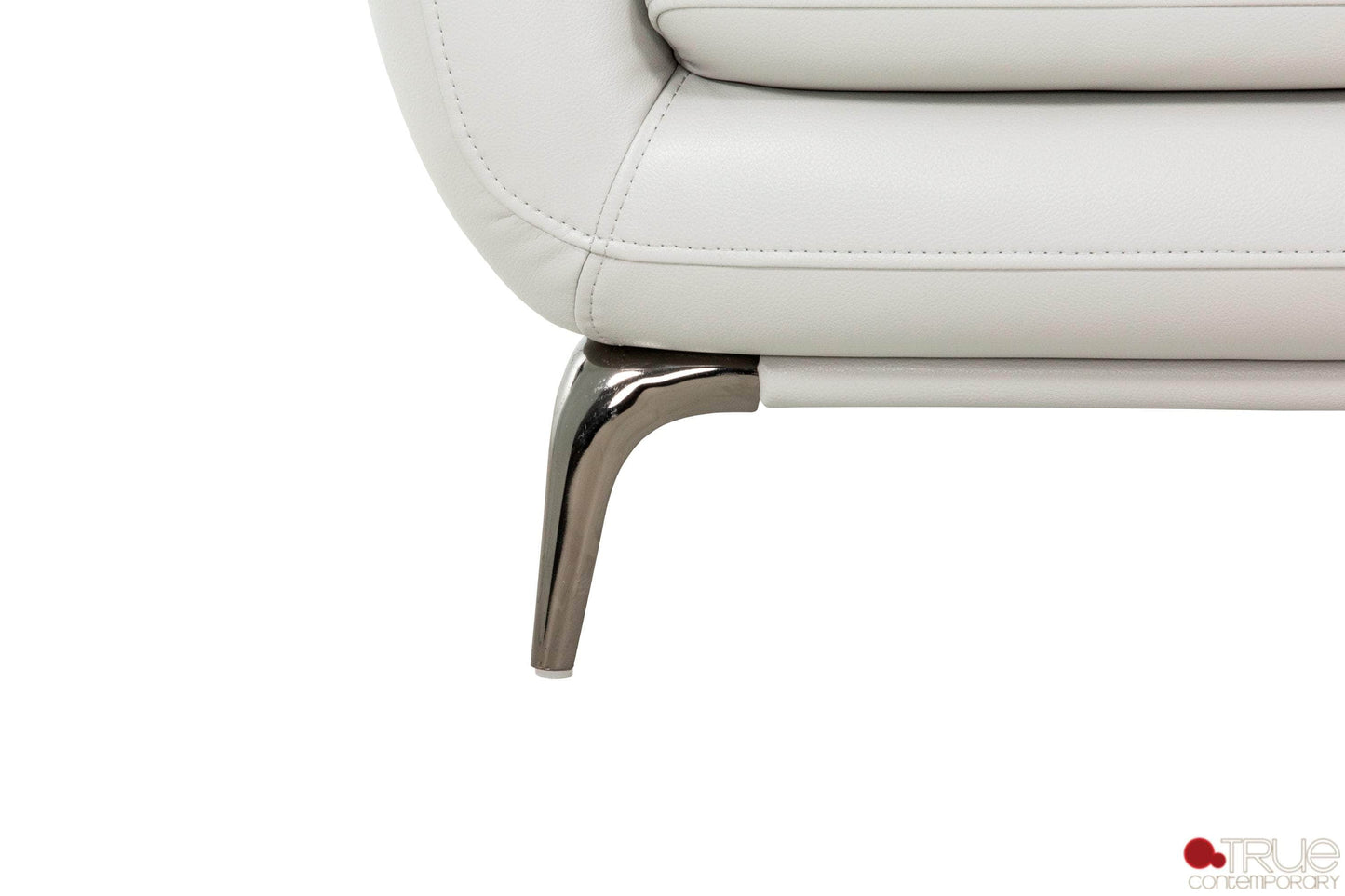 True Contemporary Sofa Set William 3 Piece Tufted Faux Leather Sofa and Loveseat Set - Available in 2 Colours